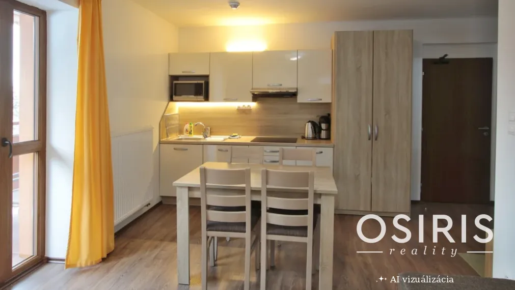 Na predaj kompletne zariadený 2-izbový apartmán priamo pri zjazdovke – Demänovská dolina