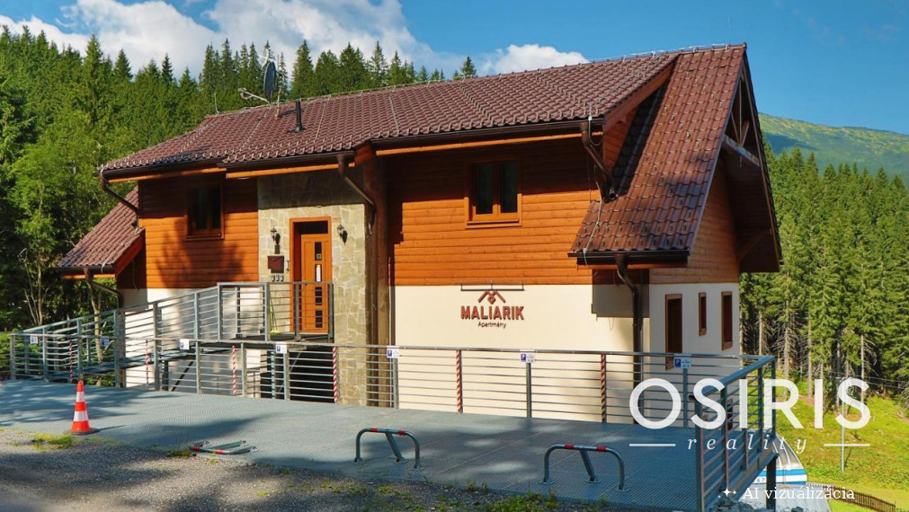 Na predaj kompletne zariadený 2-izbový apartmán priamo pri zjazdovke – Demänovská dolina