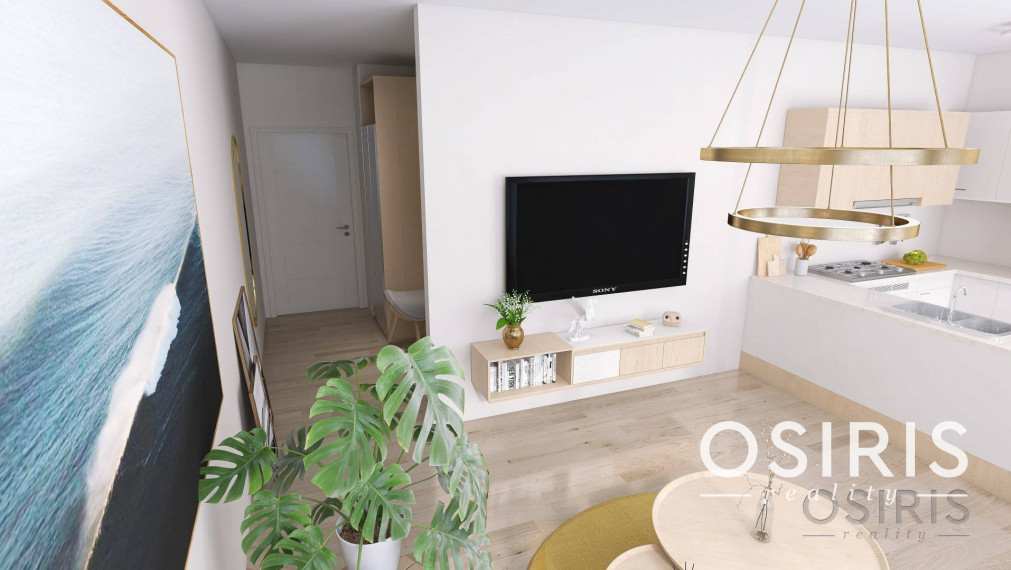 2i byt, novostavba 2023, balkón 11.99m2, 1x parkovacie miesto, pivnica