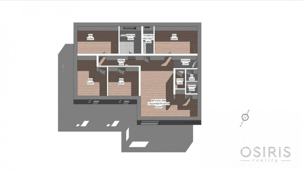 Samostatný 5i RD v štandarde s kuchyňou, novostavba 2013