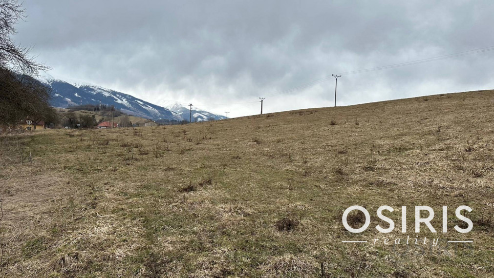 Novinka NOVÝ stavebný pozemok 2 000 m2, obec Liptovský Ondrej