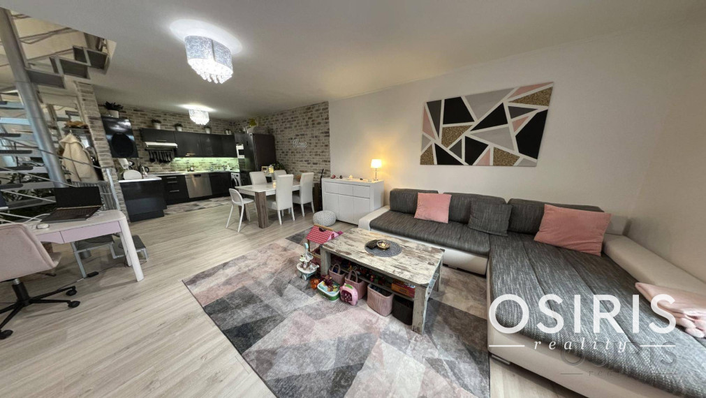 3i byt v novostavbe s pozemkom 150 m2, 2x parkovanie, Dunajská Lužná