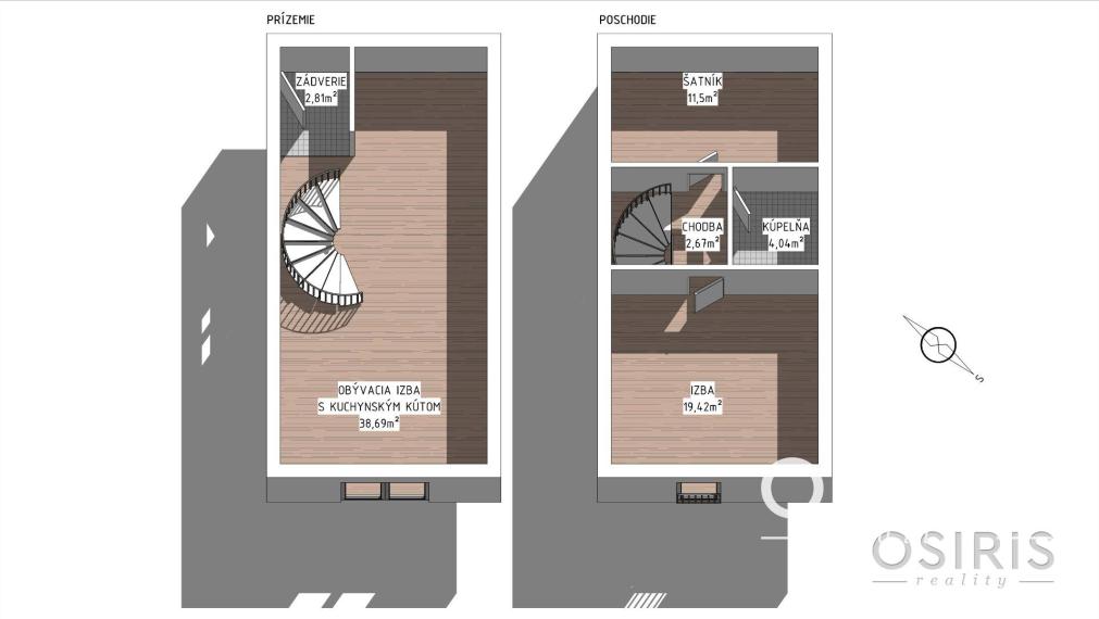3i byt v novostavbe s pozemkom 150 m2, 2x parkovanie, Dunajská Lužná
