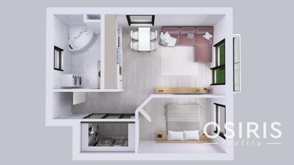 2i byt, novostavba 2016, 2x parkovacie miesto, Hamuliakovo