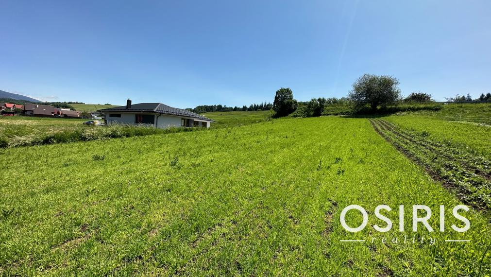 Lukratívny pozemok Liptovský Ondrej 1100 m2