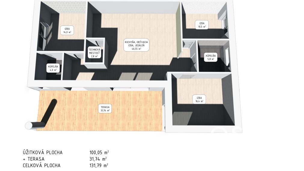 Slnečný 4i RD, novostavba 2017, pozemok 658m2, Miloslavov