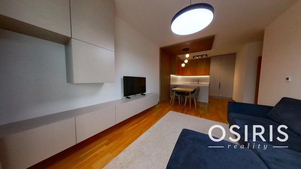 3i byt zariadený dizajnérom v novostavbe Cubicon, parkovanie v garáži