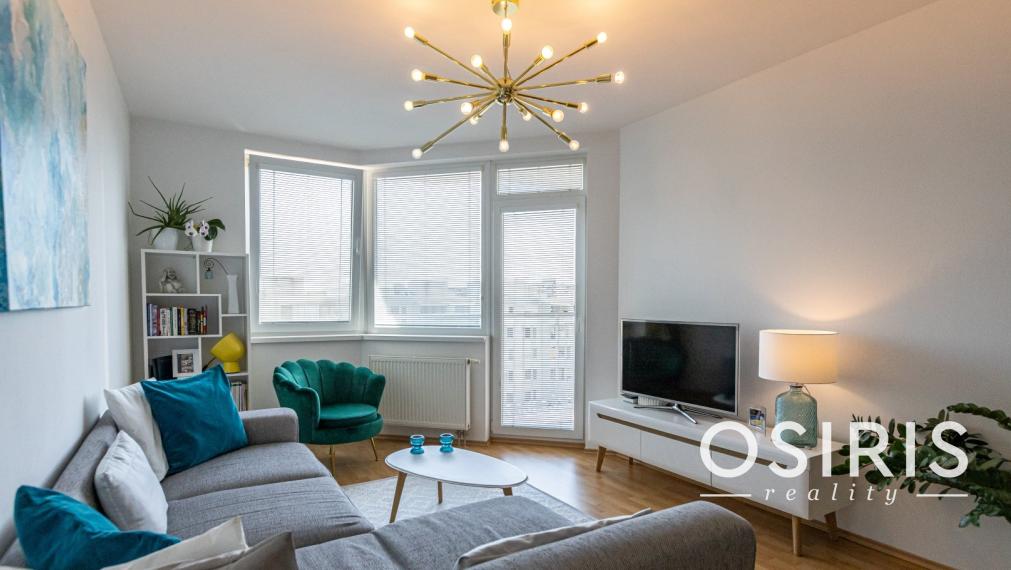 Na prenájom zariadený 2i byt s balkónom v novostavbe, Jégeho ul