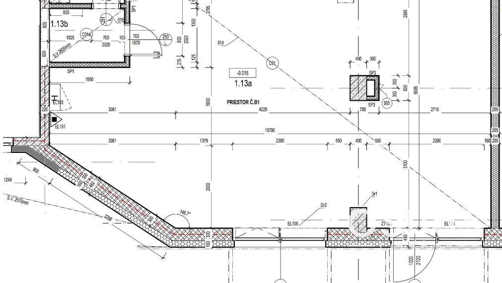 Obchodný priestor 67,29 m2, novostavba 2024, Ovocné Sady