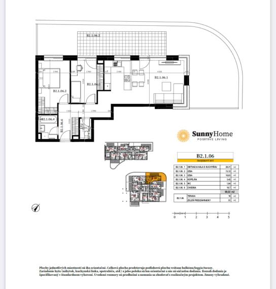 3 izbový byt v štandarde s veľkou predzáhradkou za výbornú cenu