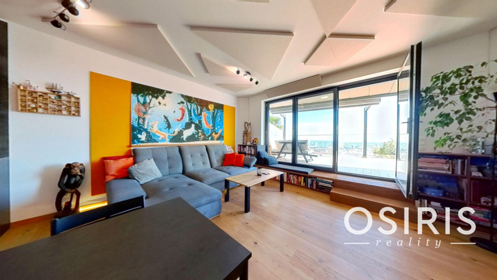 2i byt zariadený dizajnérom, s priestrannou terasou, novostavba 2019, Koliba