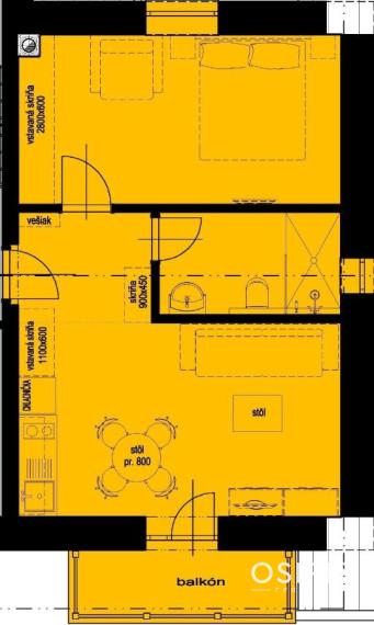Lukratívny apartmán s balkónom priamo na zjazdovke v Demänovskej doline
