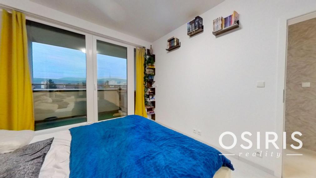 Rezervované: Klimatizovaný 3i byt s loggiou, novostavba 2018, parkovacie miesto v garáži