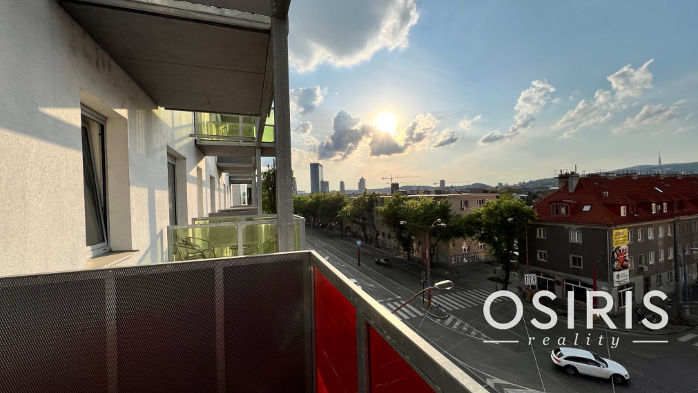 2i byt s balkónom na Prievozskej ulici, novostavba 2017