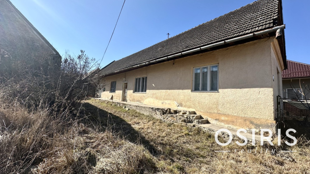 Vidiecky dom s rozsiahlym pozemkom v tichej obci Jablonov