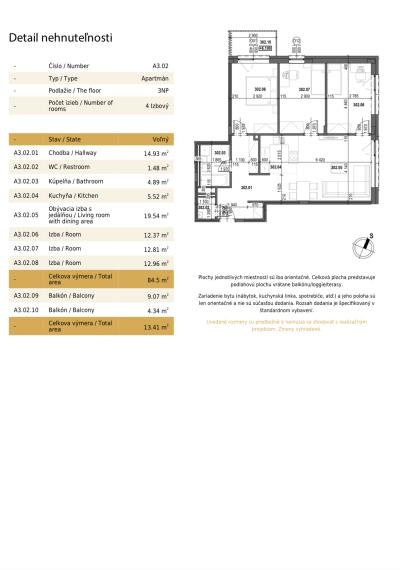 Winehills - 4 izb. byt v štandarde v lukratívnej lokalite