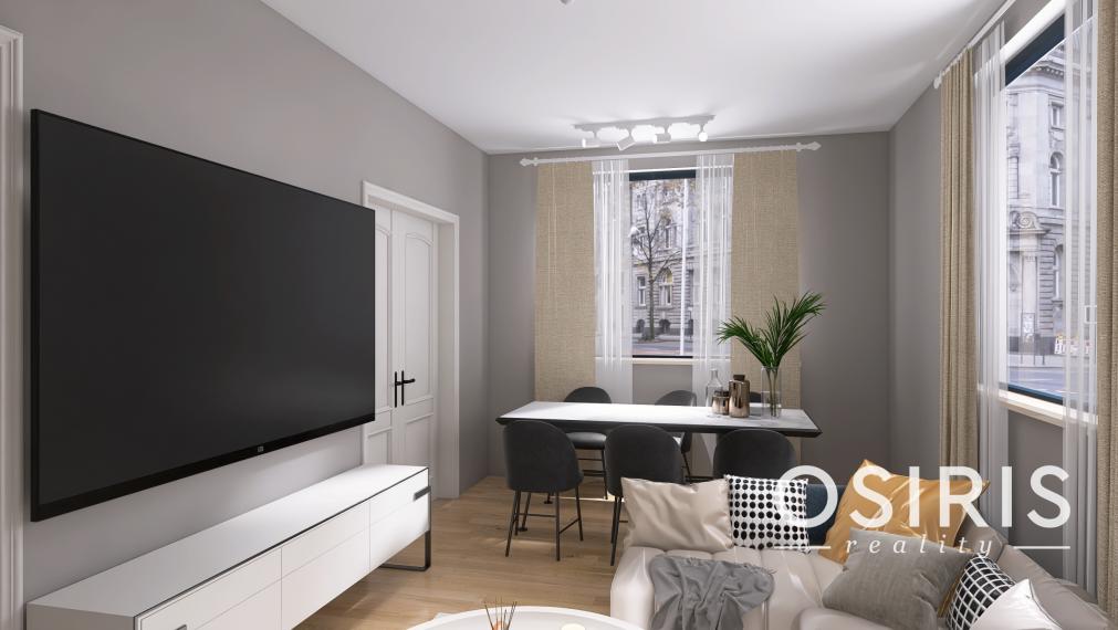 Priestranný 3 izbový byt, po čiastočnej rekonštrukcii, Americká ul.