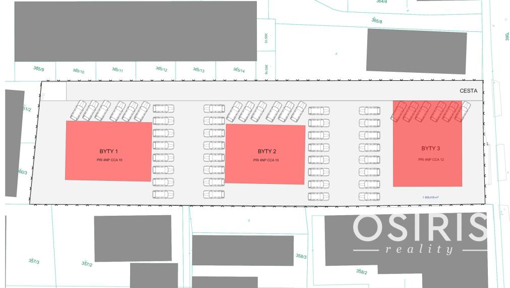 Stavebný pozemok 2319 m2, 2x Rodinný dom, 2x skladový priestor, Nákovná ul.