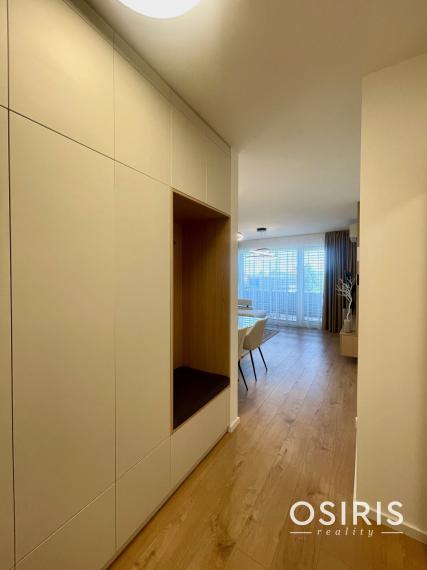 Prenájom úplne nového, luxusného 2 izb. bytu s garážovým miestom