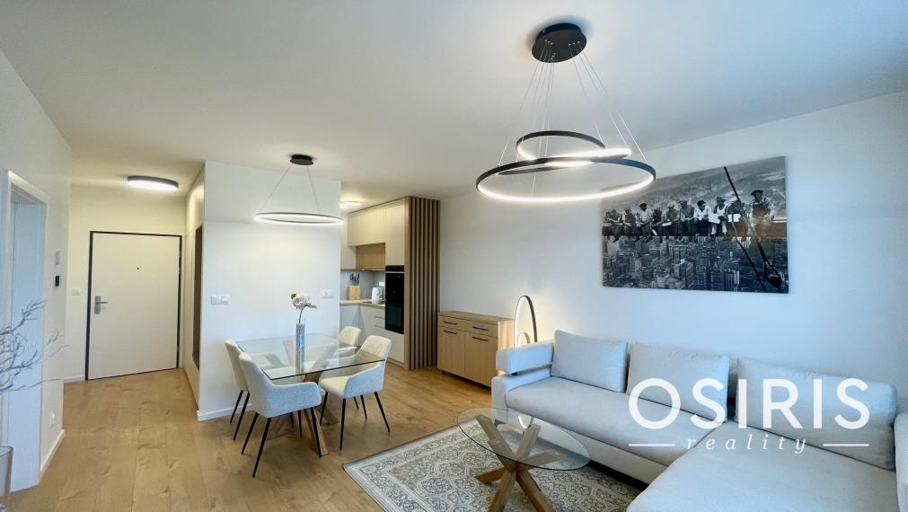 Prenájom úplne nového, luxusného 2 izb. bytu s garážovým miestom