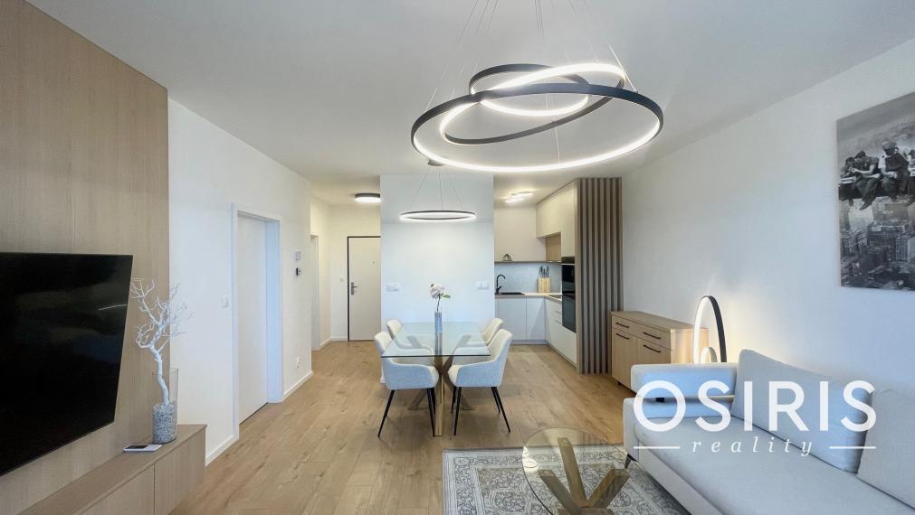 Prenájom úplne nového, luxusného 2 izb. bytu s garážovým miestom