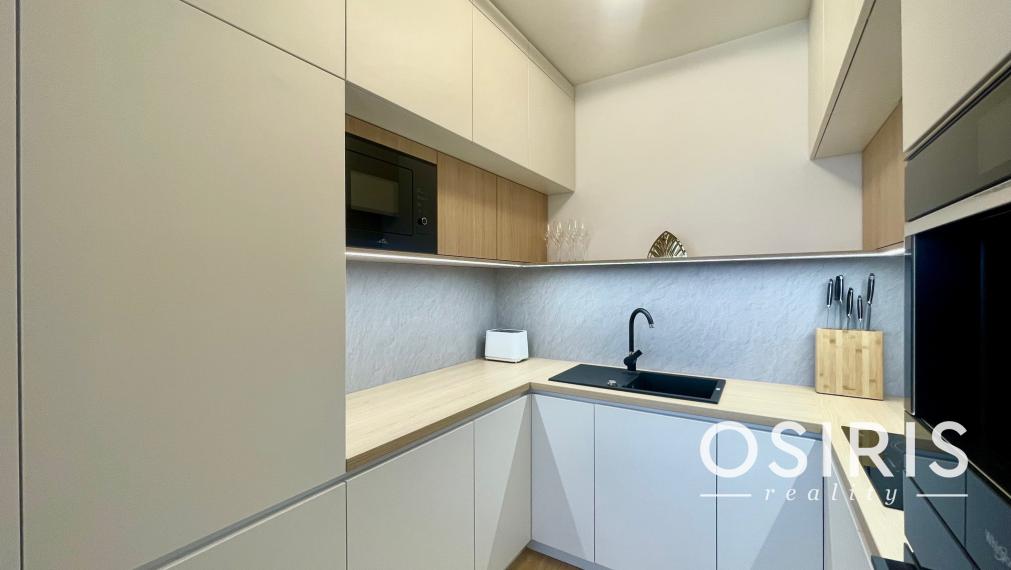 Prenájom úplne nového, luxusného 2 izb. bytu s garážovým miestom