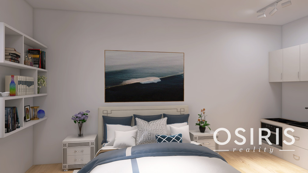 Luxusný apartmán s výhľadom na more v exkluzívnom hoteli v meste Batumi, bazén na streche hotela