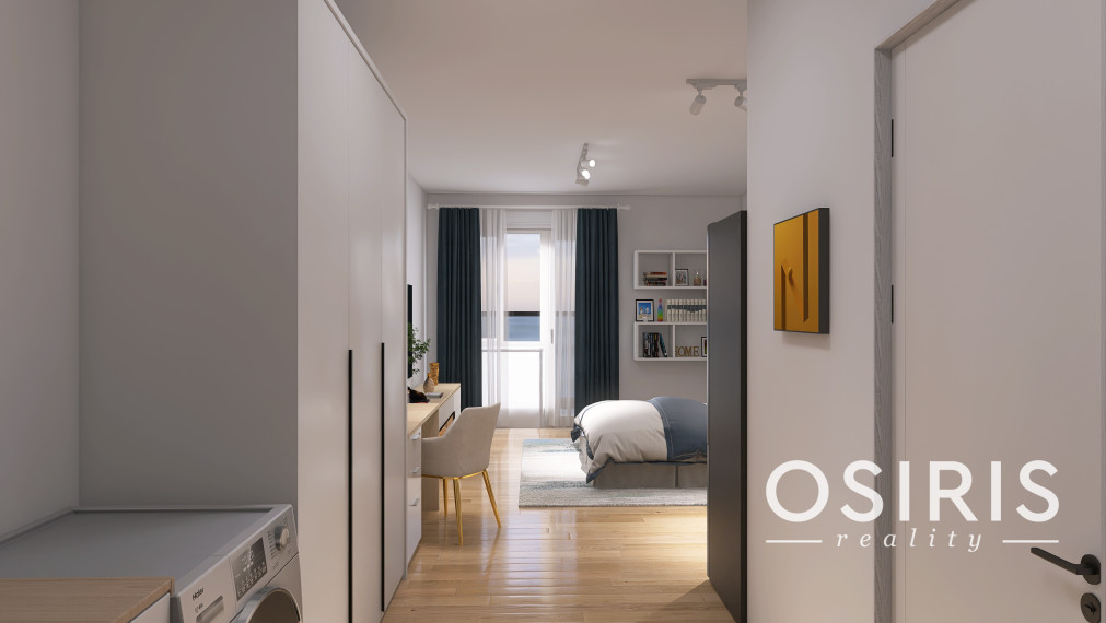 Luxusný apartmán s výhľadom na more v exkluzívnom hoteli v meste Batumi, bazén na streche hotela