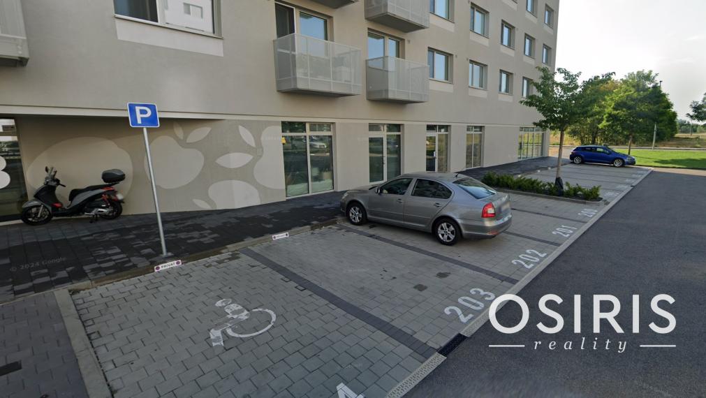 Klimatizovaný obchodný priestor 52,51 m2, novostavba 2024, 2x parkovacie miesto, Ovocné Sady