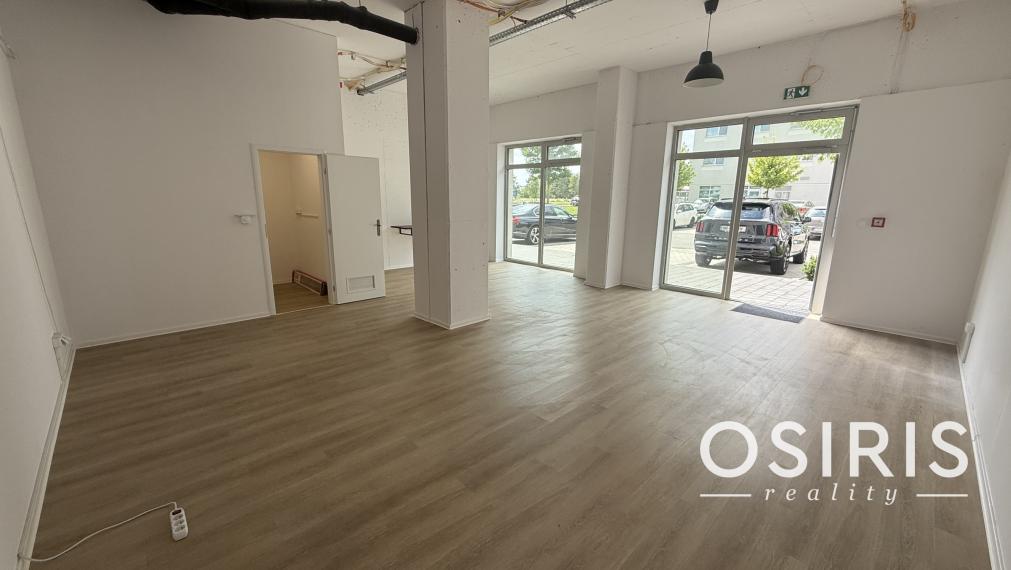 Klimatizovaný obchodný priestor 52,51 m2, novostavba 2024, 2x parkovacie miesto, Ovocné Sady