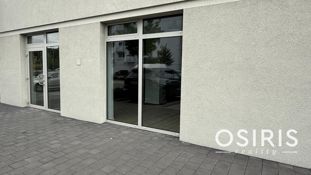 Klimatizovaný obchodný priestor 52,51 m2, novostavba 2024, 2x parkovacie miesto, Ovocné Sady