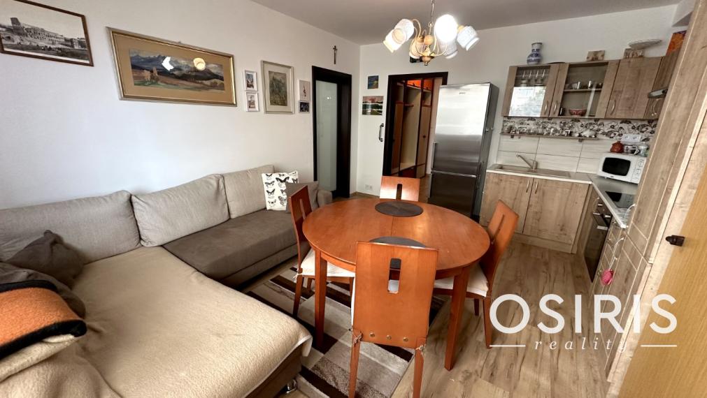 Slnečný, zariadený 2i byt s výhľadom na Tatry, Smižany