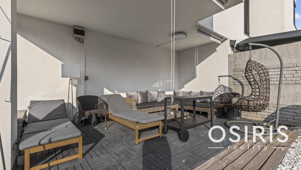 Kompletne zariadený 4 izb. byt v trojdome s veľkou záhradou