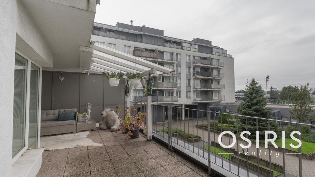 Moderný 1-izbový byt s terasou 20 m2, parkovacie miesto, Ružinov