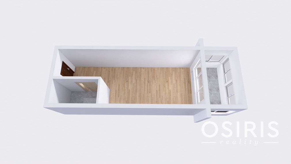 Klimatizovaný 1i byt s balkónom, novostavba 2016, Rustaveliho