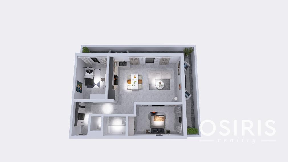 Klimatizovaný 3i byt v novostavbe z r. 2025, terasa 24 m2, 1 x parkovanie