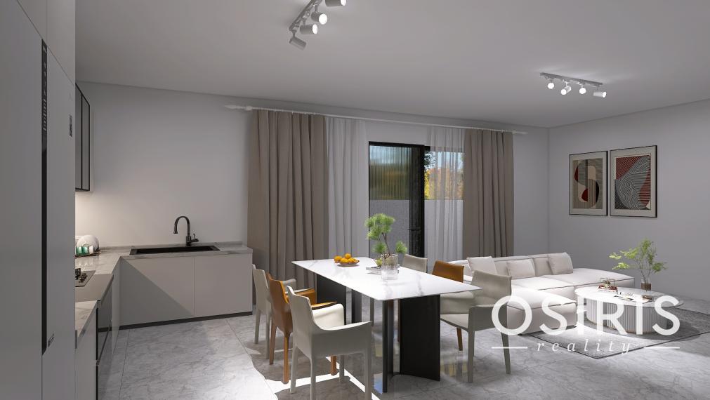 Klimatizovaný 3i byt v novostavbe z r. 2025, terasa 24 m2, 1 x parkovanie