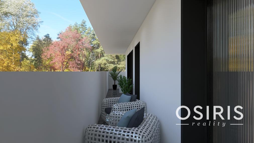 Klimatizovaný 3i byt v novostavbe z r. 2025, terasa 24 m2, 1 x parkovanie