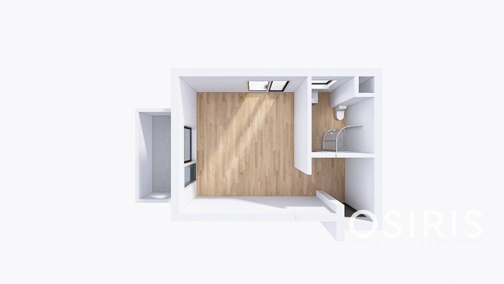 Klimatizovaný 1i byt s balkónom, novostavba 2022, predzáhradka, parkovacie miesto