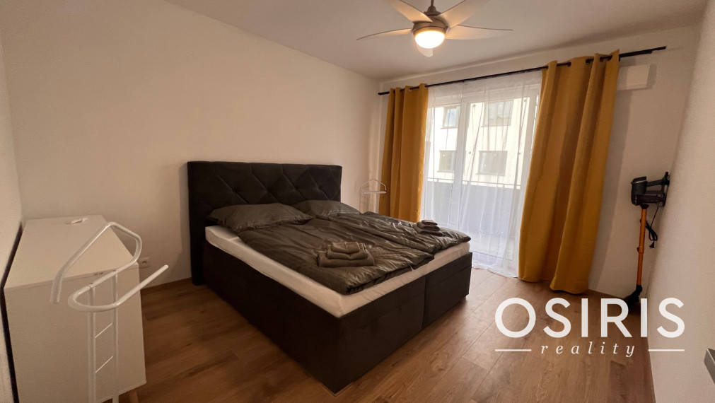 Na prenájom 2i byt s balkónom 12 m2, novostavba 2024, 1x parkovacie miesto,