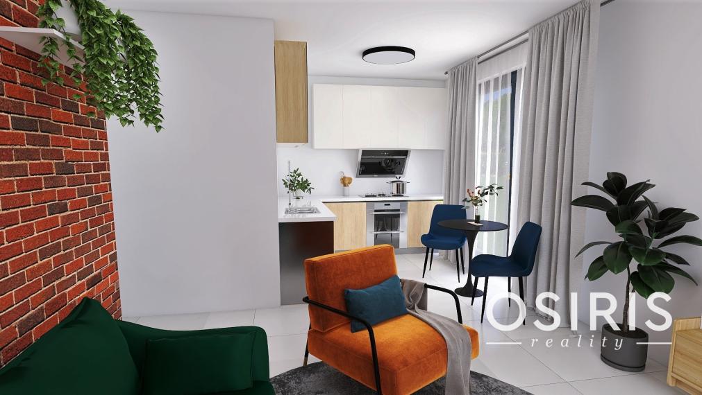 NOVINKA - Výborne dispozične riešený 2 izb. byt s balkónom