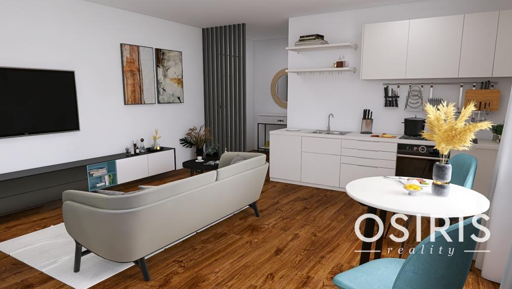 NOVINKA - Výborne dispozične riešený 1,5 izb. byt s balkónom