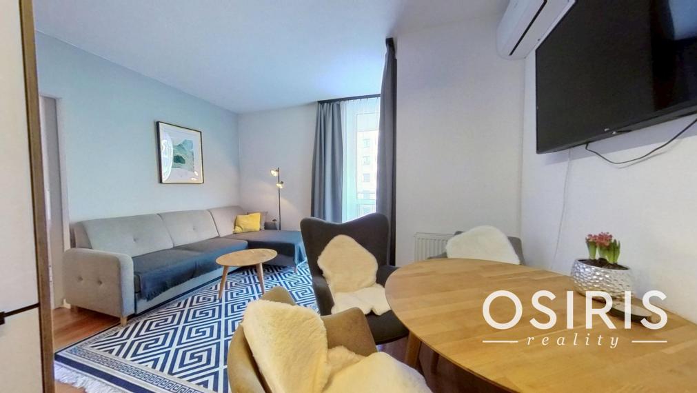 Na prenájom klimatizovaný 2i byt s balkónom, Ružinov, parkovanie