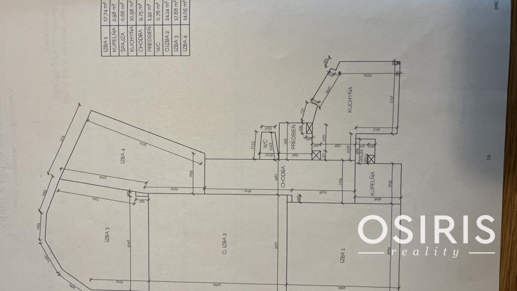 Na predaj 4-izbový a zariadený byt v Starom Meste