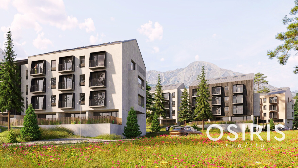 Kompletne zariadený nadštandardný 1-izbový apartmán – Gerlach Rezort