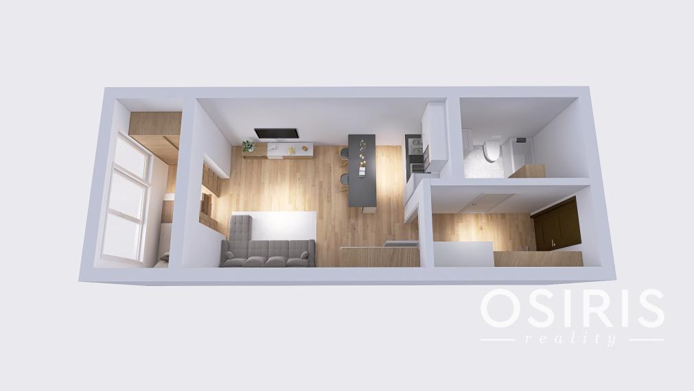 Na prenájom klimatizovaný 1,5-izbový byt, Kadnárová - Rača