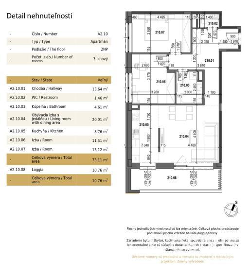 Skolaudované - krásny 3 izb. byt s veľkým balkónom v lukratívnej lokalite