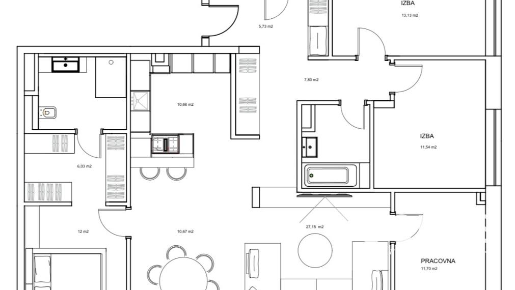 Exkluzívny 5 izbový byt v lukratívnej lokalite s jedinečným výhľadom