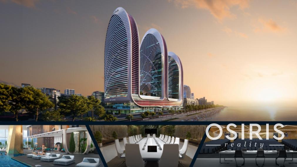 Luxusný apartmán s výhľadom na more v exkluzívnom 5* hoteli v meste Batumi