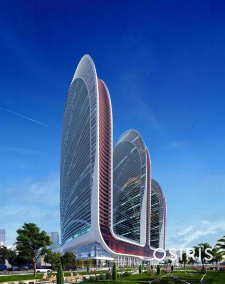 Luxusný apartmán s výhľadom na more v exkluzívnom 5* hoteli v meste Batumi